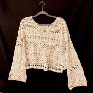 Hollister Crochet Long Sleeve XS/S